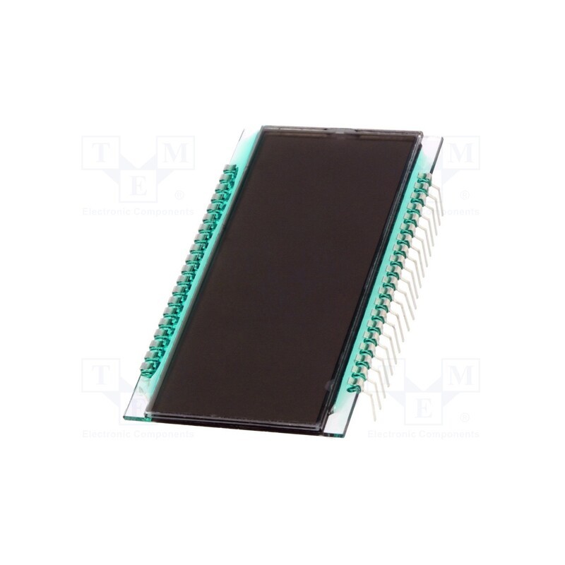 1 pcs x DISPLAY ELEKTRONIK - DE 182-RS-20/7,5/M - Display: LCD, 7-segment, STN Positive, No.of dig: 3.5, Char: 17.8mm