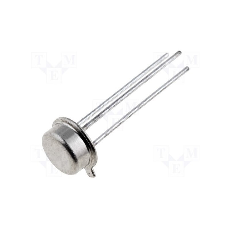 1 pcs x TEXAS INSTRUMENTS - LM135H/NOPB - IC: temperature sensor, diode, -55÷150°C, TO46, THT, Accur: ±1,5°C