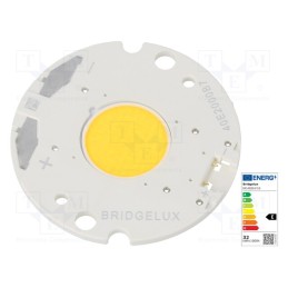 1 pcs x BRIDGELUX - BXRC-40E2000-B-73 - Power LED, COB, 120°, 450mA, P: 15.3W, 2337lm, Ø36.2mm, CRImin: 80
