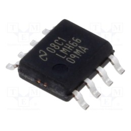1 pcs x TEXAS INSTRUMENTS - LMH6609MA/NOPB - IC: operational amplifier, 900MHz, Ch: 1, SO8, ±3.3÷6VDC, , 3uA