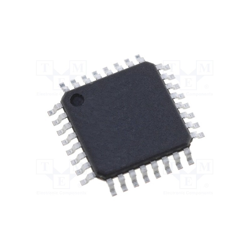 1 pcs x MICROCHIP TECHNOLOGY - ATSAMD21E18A-AU - IC: ARM microcontroller, TQFP32, 1.62÷3.63VDC, Ext.inter: 16