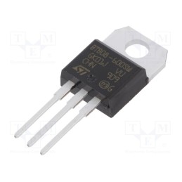 1 pcs x STMicroelectronics - BTB08-600SWRG - Triac, 600V, 8A, TO220AB, Igt: 10mA, logic level