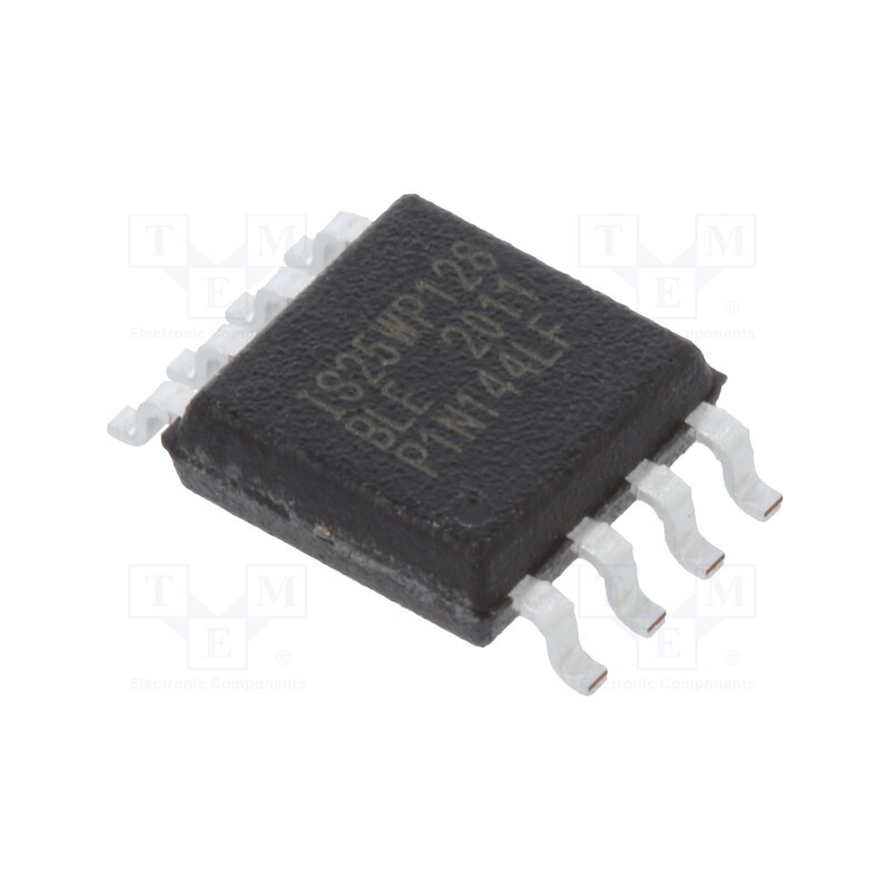 1 pcs x ISSI - IS25WP128-JBLE - IC: FLASH memory, 128MbFLASH, DTR,QPI,SPI, 133MHz, 1.65÷1.95V, SO8