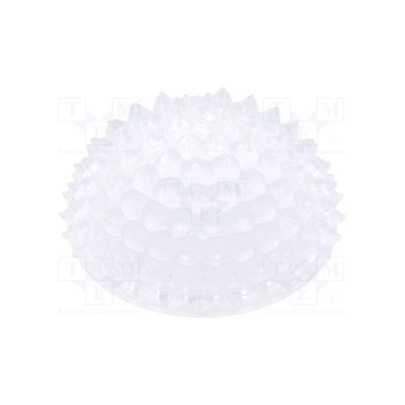 1 pcs x LEDIL - FP15072_ZORYA-SC-HEKLA - LED lens, round, polycarbonate, transparent, Mounting: socket