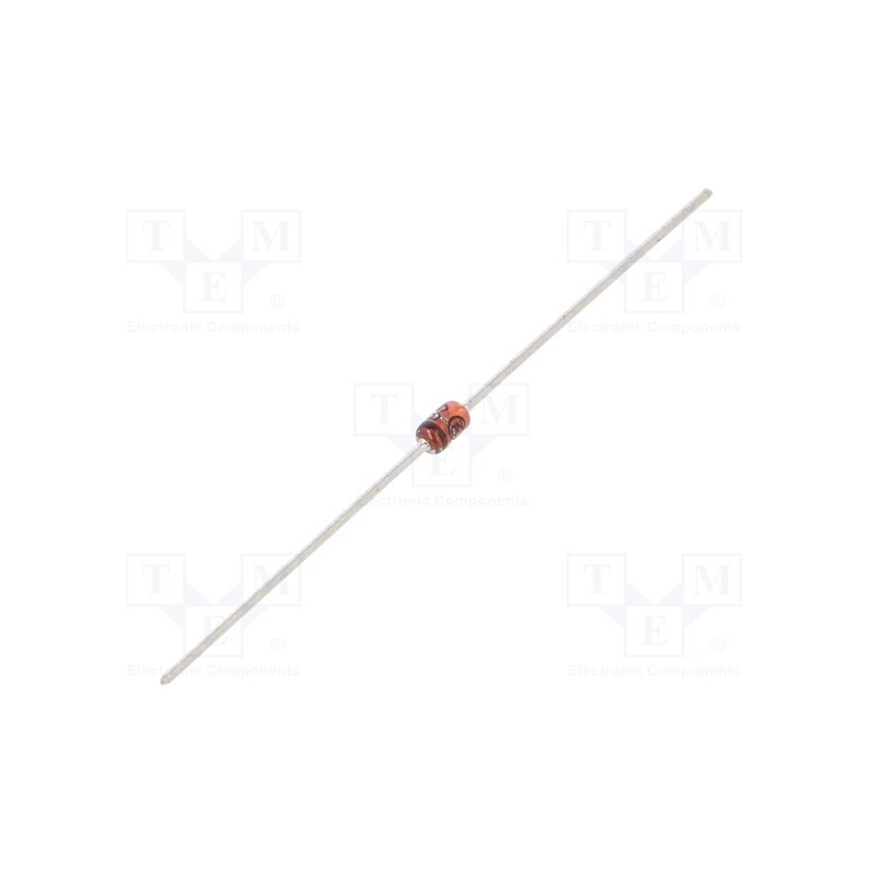 20 pcs x ONSEMI - 1N4751A - Diode: Zener, 1W, 30V, DO41, single diode, 5uA