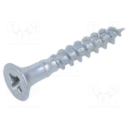 100 pcs x BOSSARD - 1339168 - Screw, for wood, 4.5x30, Head: countersunk, Pozidriv, PZ2, zinc