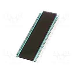 1 pcs x DISPLAY ELEKTRONIK - DE 125-RS-20/7,5 - Display: LCD, 7-segment, STN Positive, No.of dig: 8, Char: 12.7mm