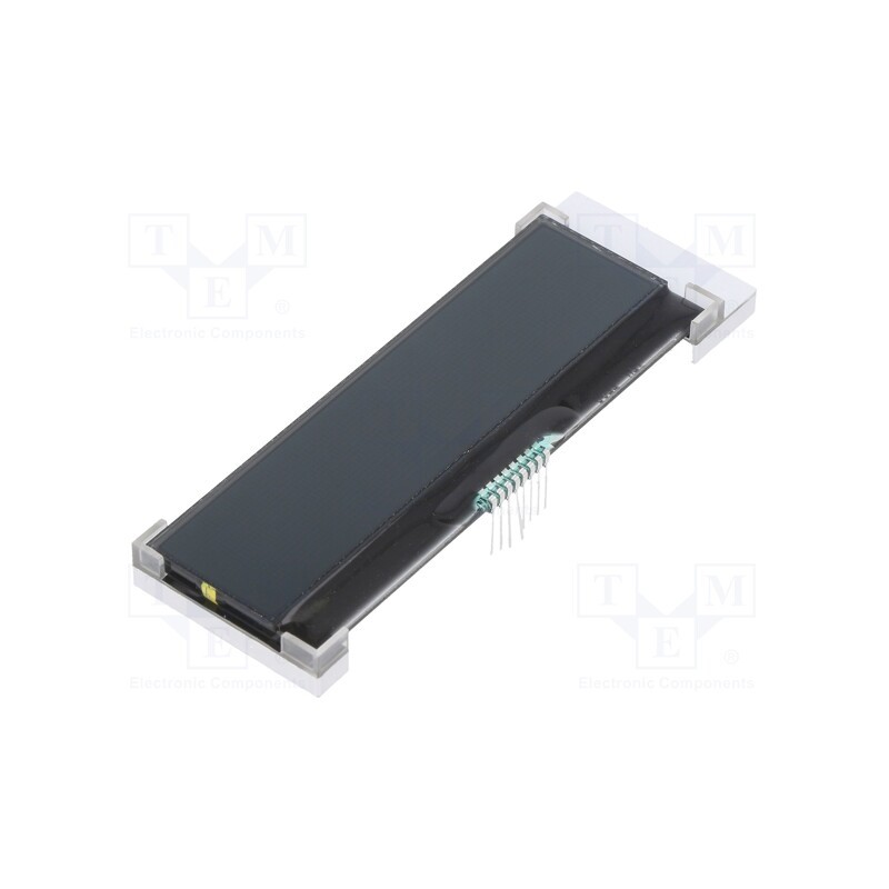 1 pcs x RAYSTAR OPTRONICS - RX1602J-LLW-TS - Display: LCD, graphical, COG,VA Negative, 74.2x25.2x6.3mm, LED