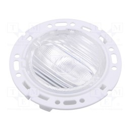 1 pcs x LEDIL - FN15993_RONDA-O -AS - LED lens, round, plexiglass PMMA, transparent, Mounting: push-in