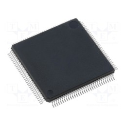 1 pcs x MICROCHIP TECHNOLOGY - AT91SAM7SE512B-AU - IC: ARM7TDMI microcontroller, LQFP128, 3÷3.6VDC, Ext.inter: 88