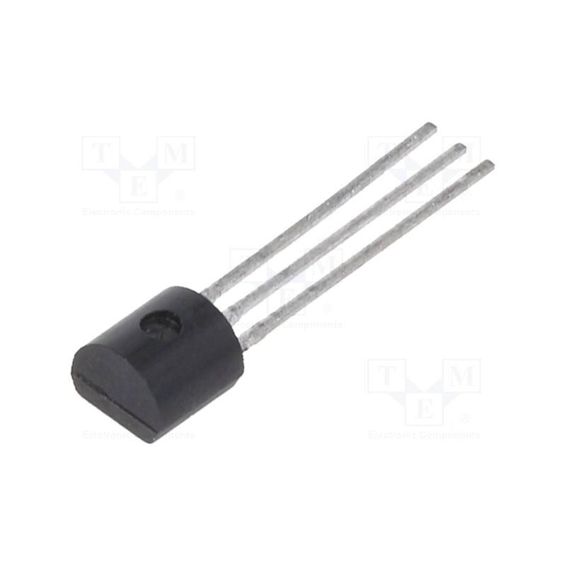 1 pcs x NTE Electronics - NTE69 - Transistor: NPN, bipolar, 25V, 50mA, 0.35W, TO92