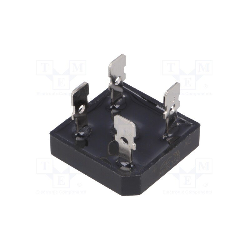 1 pcs x DC COMPONENTS - MBR358 - Bridge rectifier: single-phase, Urmax: 800V, If: 35A, Ifsm: 400A