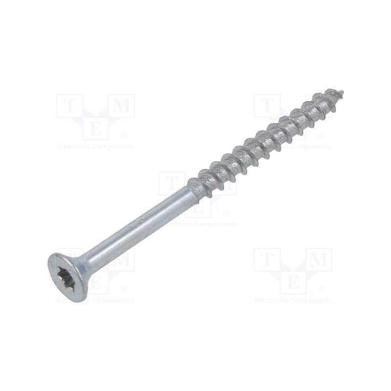 100 pcs x BOSSARD - 3336988 - Screw, for wood, 3x40, Head: countersunk, Torx®, TX10, WIROX®, SPAX®