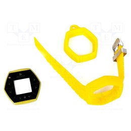 1 pcs x MIKROE - HEXIWEAR COLOR PACK YELLOW - Case, Colour: yellow, MIKROE-2026