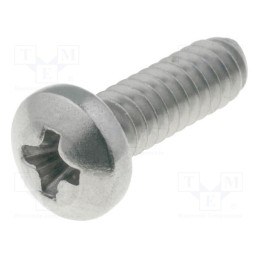 100 pcs x KEYSTONE - 9901 - Screw, UNC4-40x9.5, 40, Head: cheese head, Phillips, PH1