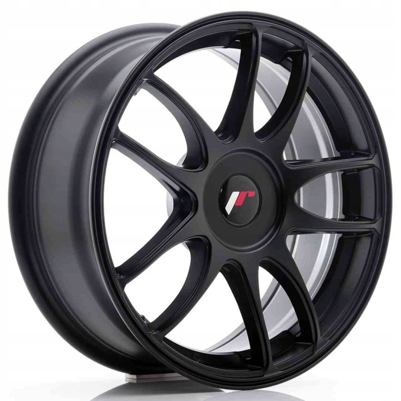 JR Wheels JR29 17x7 ET20 48 BLANK Matt Black