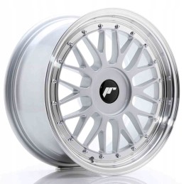 JR Wheels JR23 17x8 ET20 45 BLANK Hyper Silver in M
