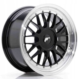 JR Wheels JR23 17x8 ET20 45 BLANK Gloss Black in Ma