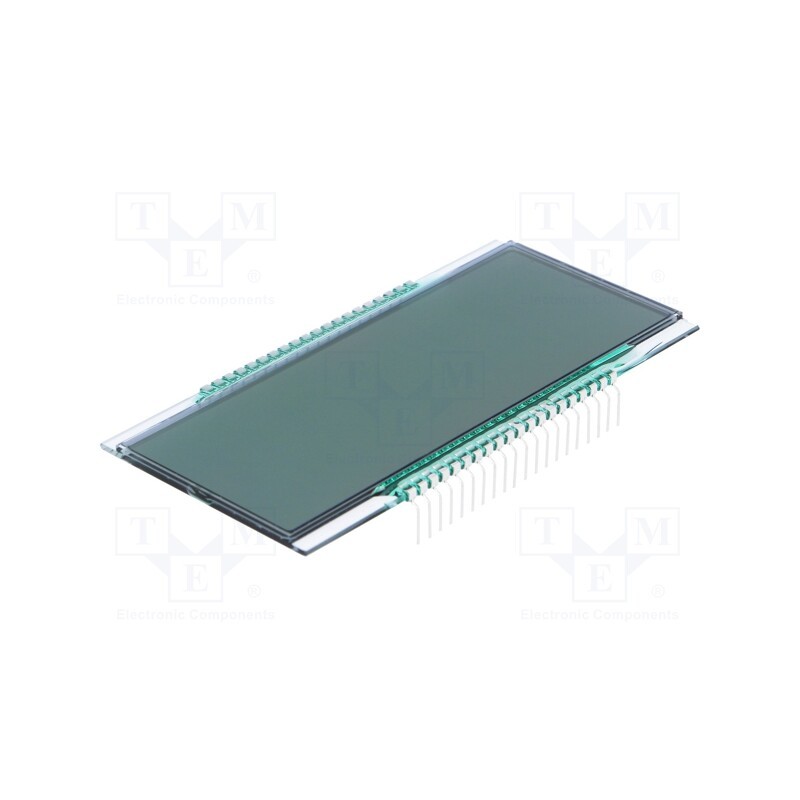 1 pcs x DISPLAY ELEKTRONIK - DE 160-RS-20/7,5/M - Display: LCD, 7-segment, STN Positive, No.of dig: 4.5, Char: 20.5mm