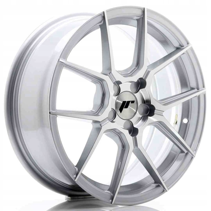 JR Wheels JR30 17x7 ET20 40 5H BLANK Silver Machin