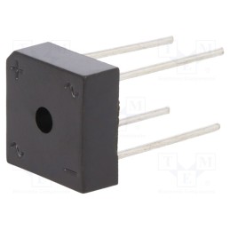 1 pcs x DIOTEC SEMICONDUCTOR - PB1006 - Bridge rectifier: single-phase, Urmax: 600V, If: 10A, Ifsm: 135A