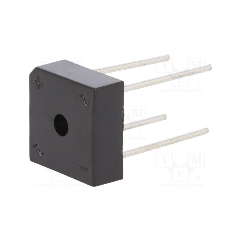 1 pcs x DIOTEC SEMICONDUCTOR - PB1006 - Bridge rectifier: single-phase, Urmax: 600V, If: 10A, Ifsm: 135A