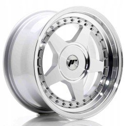 JR Wheels JR6 16x8 ET10 30 BLANK Silver Machined F