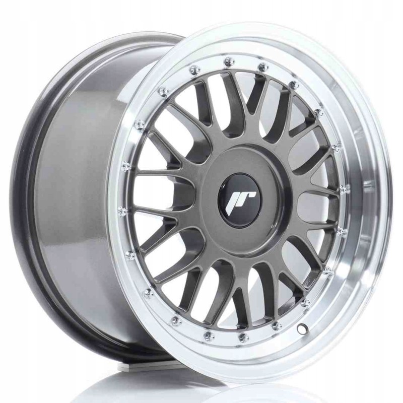JR Wheels JR23 16x8 ET20 45 BLANK Hyper Gray in Mac