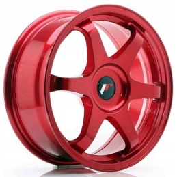 JR Wheels JR3 17x7 ET20 42 BLANK Platinum Red