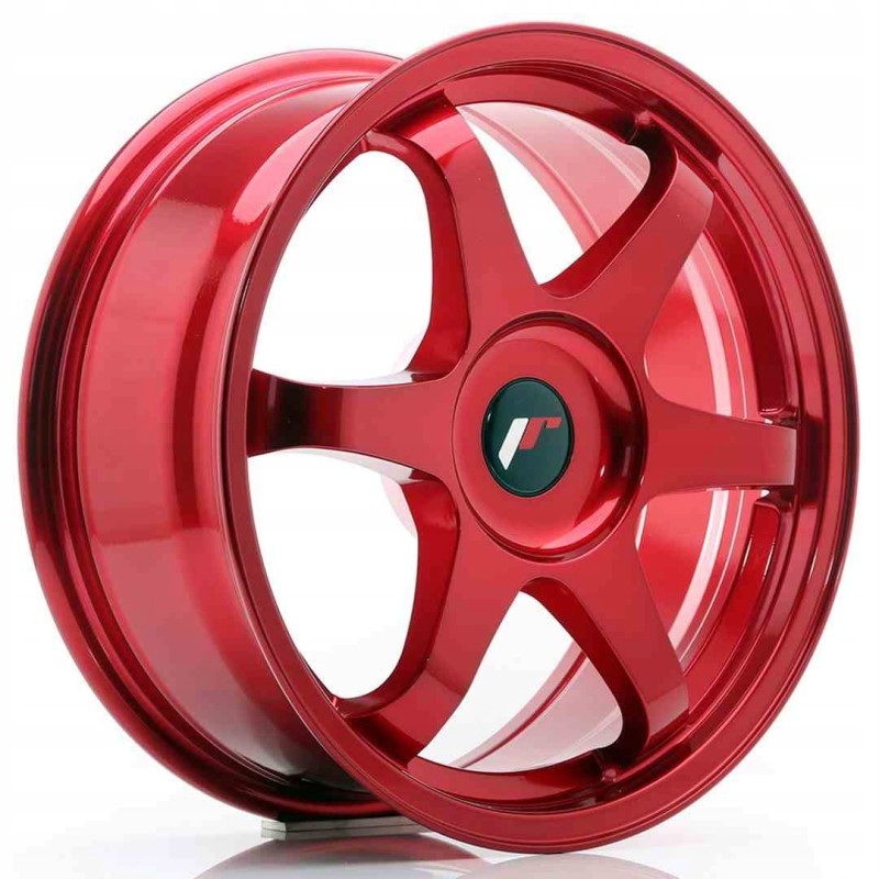 JR Wheels JR3 17x7 ET20 42 BLANK Platinum Red