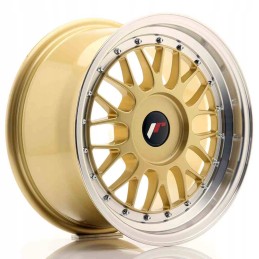 JR Wheels JR23 16x8 ET20 45 BLANK Gold in Machined