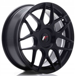 JR Wheels JR18 17x7 ET20 40 Blank Matt Black