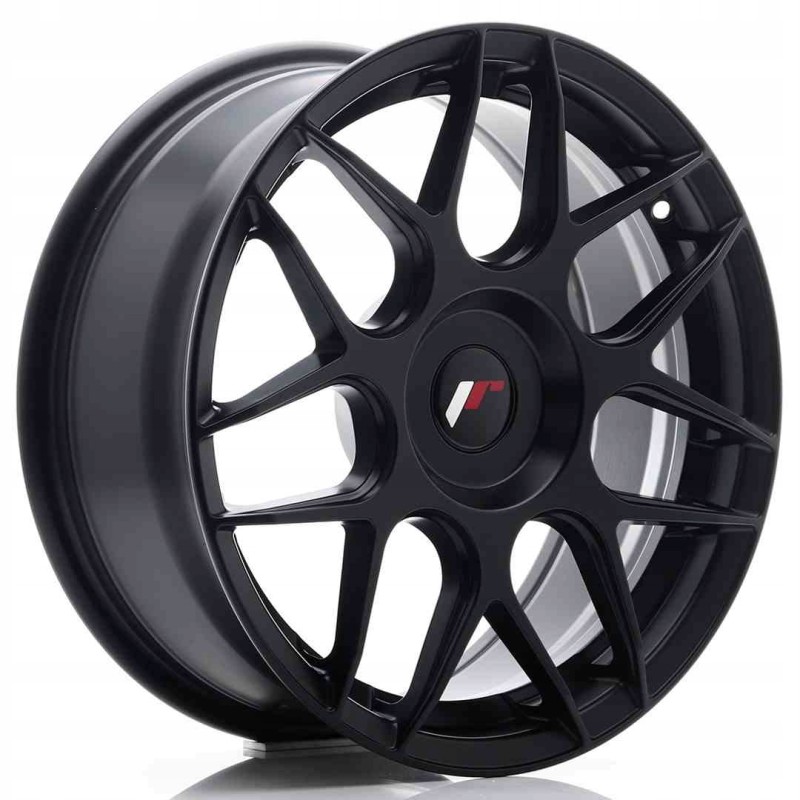 JR Wheels JR18 17x7 ET20 40 Blank Matt Black