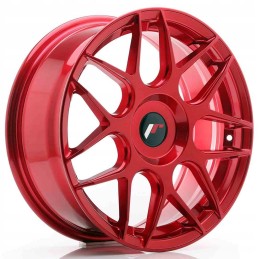 JR Wheels JR18 17x7 ET20 40 Blank Platinum Red