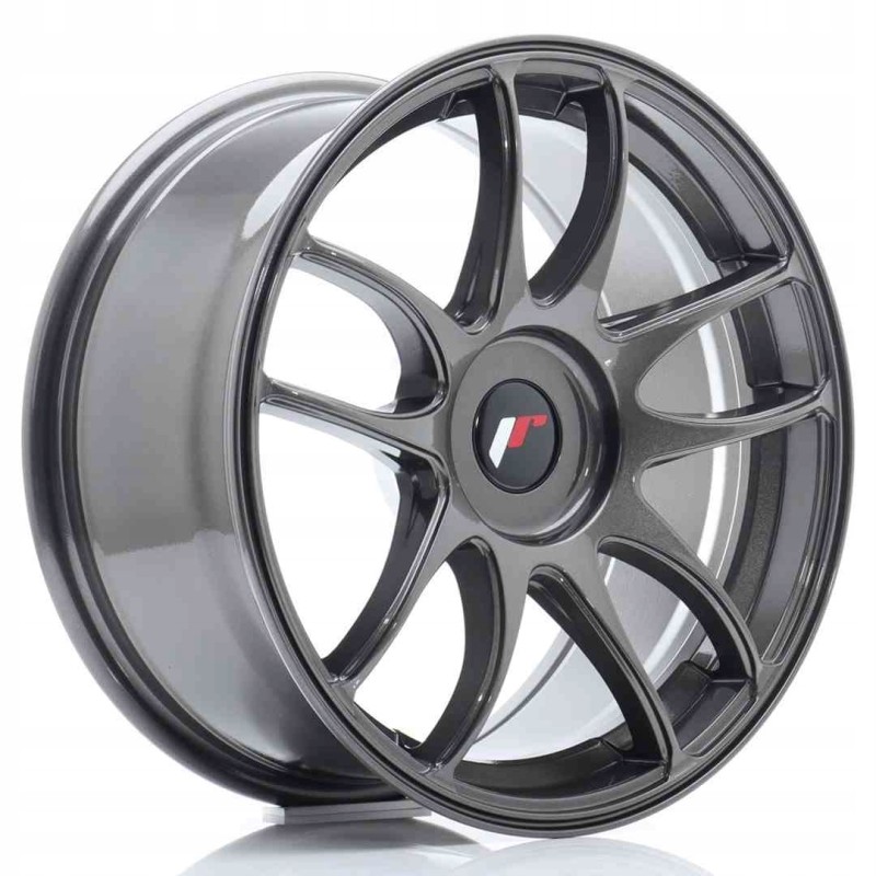 JR Wheels JR29 17x8 ET20 38 Blank Hyper Gray