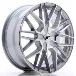 JR Wheels JR28 17x7 ET20 45 BLANK Silver Machined