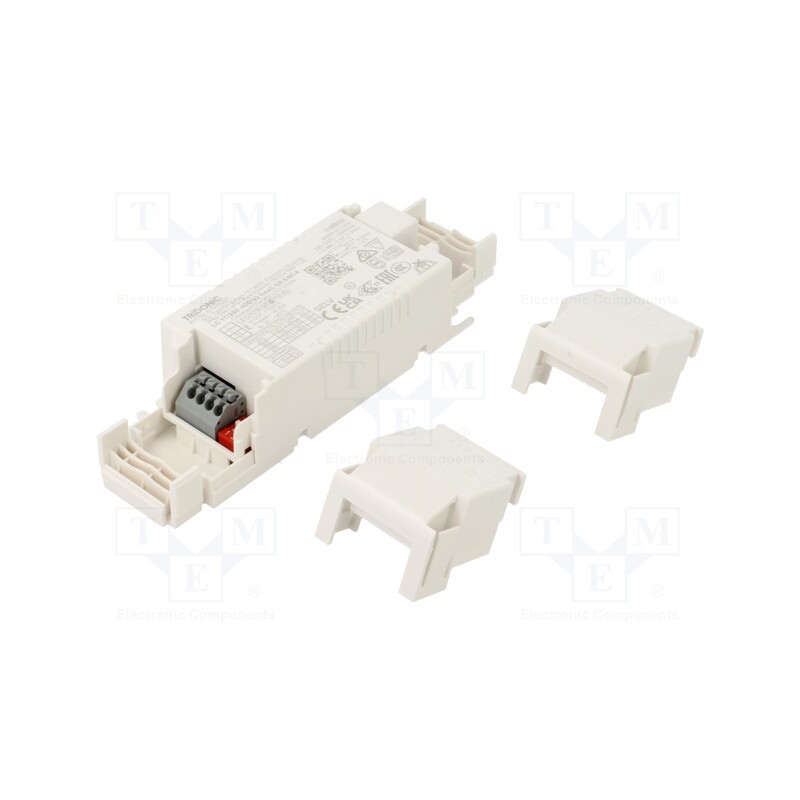 1 pcs x TRIDONIC - LC 17/250-400/42 FLEXC SR SNC4 - Power supply: switched-mode, LED, 17W, 24÷42VDC, 250÷400mA, IP20