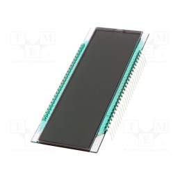 1 pcs x DISPLAY ELEKTRONIK - DE 132-RS-20/8,4/V - Display: LCD, 7-segment, STN Positive, No.of dig: 6, Char: 17.8mm