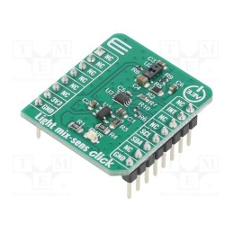 1 pcs x MIKROE - LIGHT MIX-SENS CLICK - Click board, lighting sensor, I2C, TMD37253, prototype board