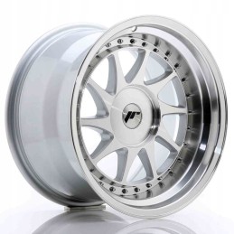 JR Wheels JR26 17x10 ET0 25 BLANK Silver Machined