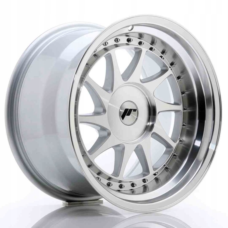 JR Wheels JR26 17x10 ET0 25 BLANK Silver Machined