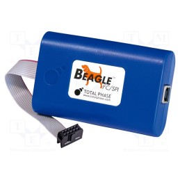 1 pcs x TOTAL PHASE - BEAGLE I2C/SPI PROTOCOL ANALYZER - Dev.kit: protocol analyser, IDC10,USB B, I2C,MDIO,SPI,USB 2.0