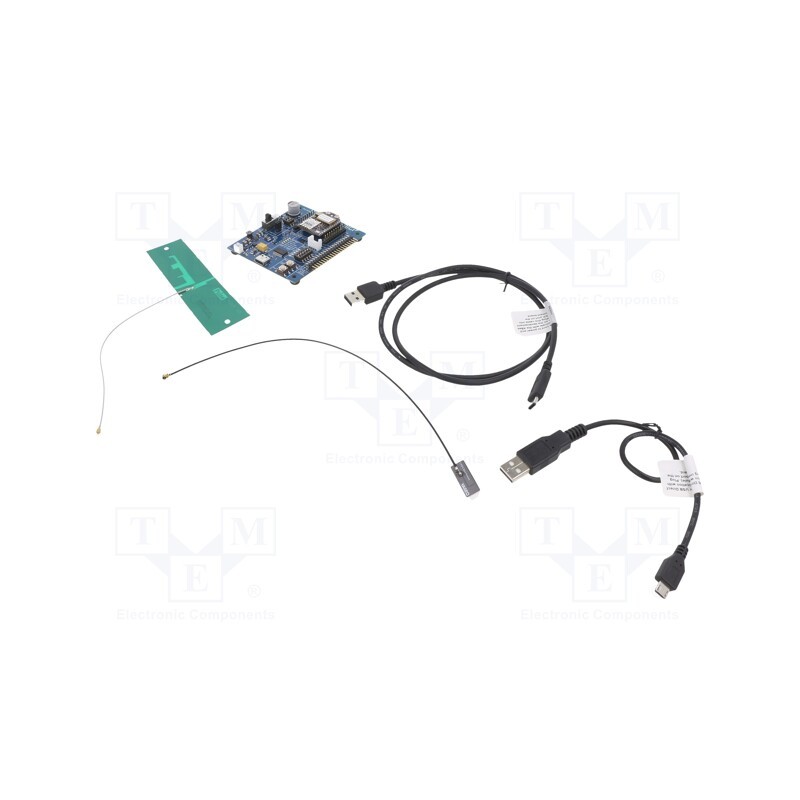 1 pcs x DIGI INTERNATIONAL - XK3-C-N1-T-EB - Dev.kit: evaluation, ADC,BLE,GPIO,I2C,SPI,UART,USB, 3.3÷4.3VDC