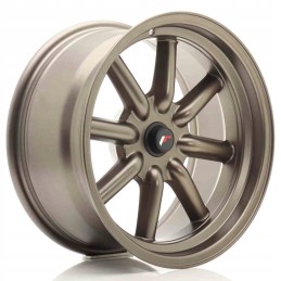 JR Wheels JR19 17x8 ET 20 0 BLANK Matt Bronze