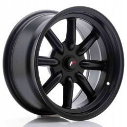 JR Wheels JR19 16x8 ET 20 0 BLANK Matt Black