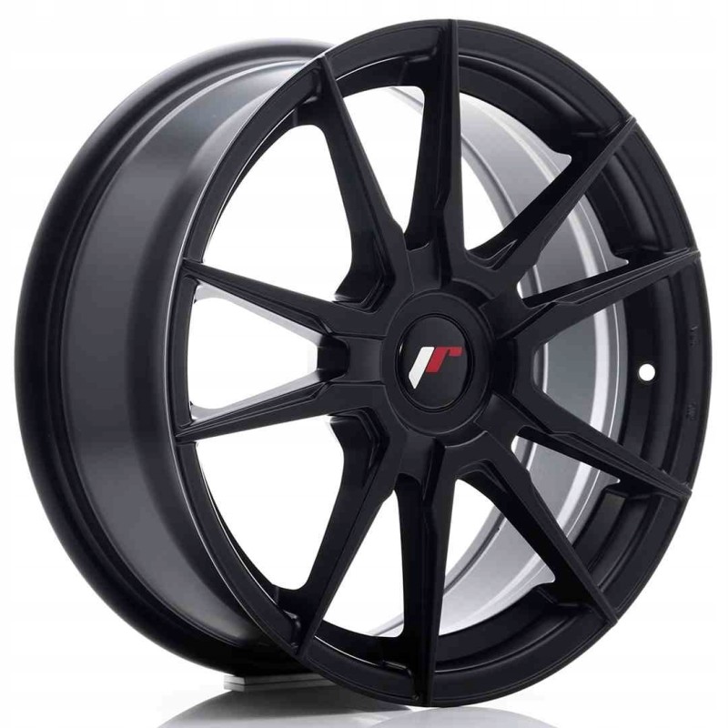 JR Wheels JR21 17x7 ET25 40 Blank Matt Black
