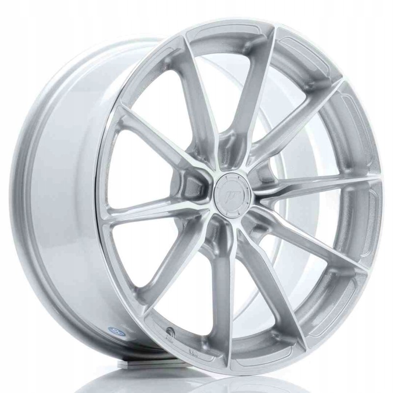 JR Wheels JR37 17x8 ET20 40 5H BLANK Silver Machin
