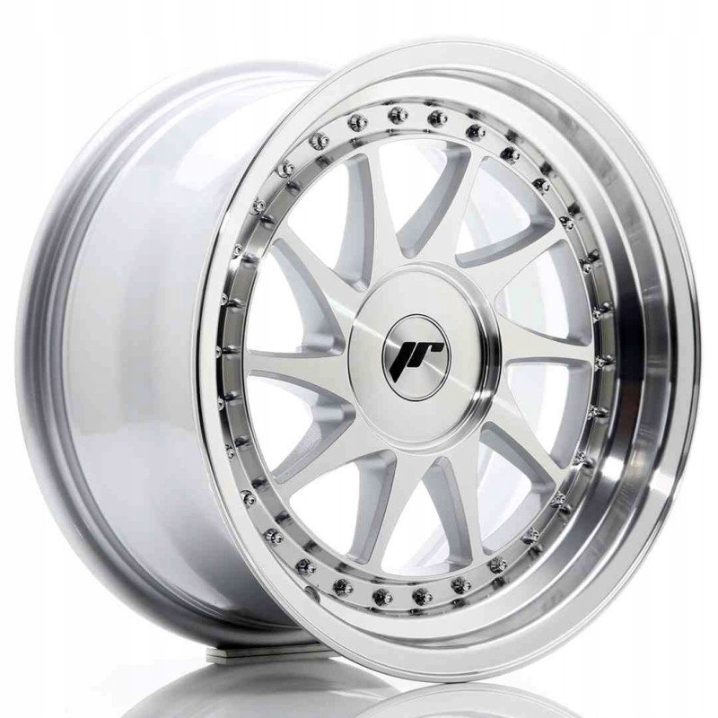JR Wheels JR26 16x8 ET10 30 BLANK Silver Machined
