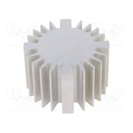 1 pcs x FISCHER ELEKTRONIK - SK56937.5AL - Heatsink, LED, Ø: 60mm, H: 37.5mm