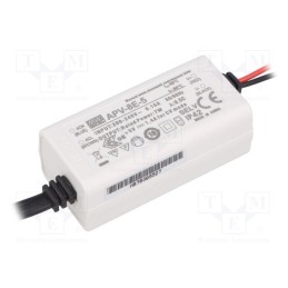 1 pcs x MEAN WELL - APV-8E-5 - Power supply: switched-mode, LED, 7W, 5VDC, 1.4A, 180÷264VAC, IP42